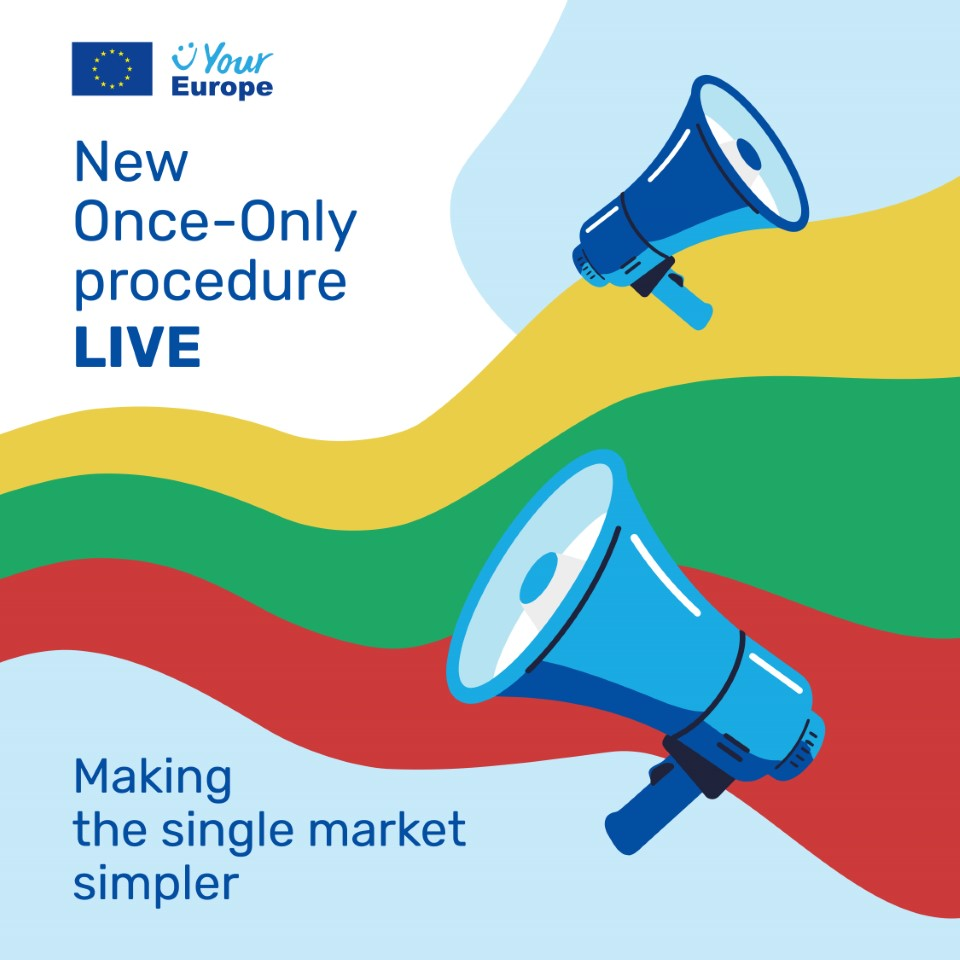 New Once-0nly procedure LIVE

Making the single market simpler