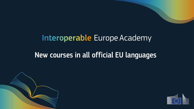 Interoperable Europe Academy
New courses in all official EU languages